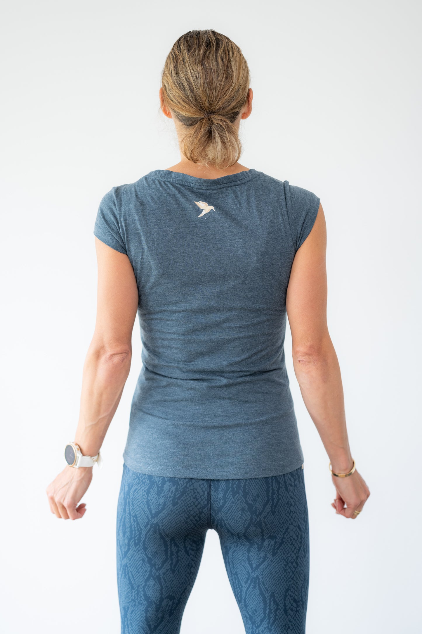 Qolibry Shirt knitted Navy